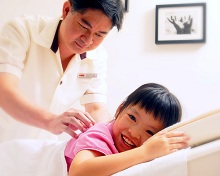 Massages to boost your child's immunity